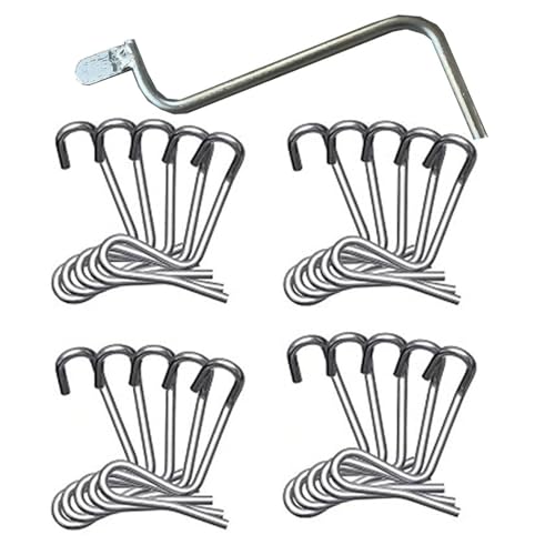 Strumento di tensionamento del filo spinato, resistente, con manico, per recinzioni da giardino e agricoltura, per un tensionamento sicuro