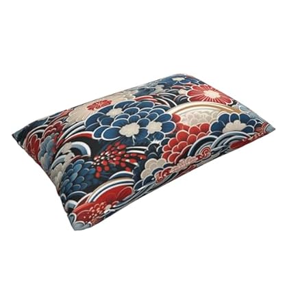 Kissenbezug 40x70cm 2er set Wetterfest Outdoor Kissen Japanischer Stil Kissenbezüge, Rechteckig Couch Kissen Geblümt Gartendeko Kissenhülle Herbst Outdoorkissen DekoKissen für Patio Balkon Deko,L484 – Bild 4