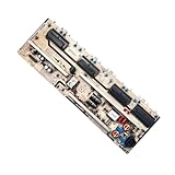 Contrôle du rétroéclairage : la carte d'alimentation du téléviseur génère les signaux de courant et de gradation nécessaires au rétroéclairage LED, permettant des réglages précis de la luminosité et du contraste de l'écran