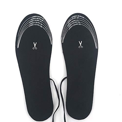 Palmilhas de aquecimento elétrico, Andoer Palmilhas de aquecimento portátil USB Aquecedor elétrico d