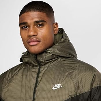 Nike Therma-Fit HJ2037-222 Men's Water Resistant Jacket, Medium