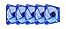 APEVIA CF512L-BL 120mm 4pin+3pin Silent Blue LED Case Fan (5-pk)