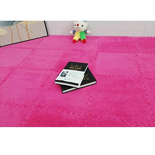 ジョイントマット カラフル 31*31*1*10 防音効果 衝撃吸収 サイドパーツ付き フロアマット パズルマット プレイマット 厚手 滑り止め 明るく 美しく 新生活 床暖房対応 プレイマット 敷物 ベビー キッズ 赤ちゃん カラーマット