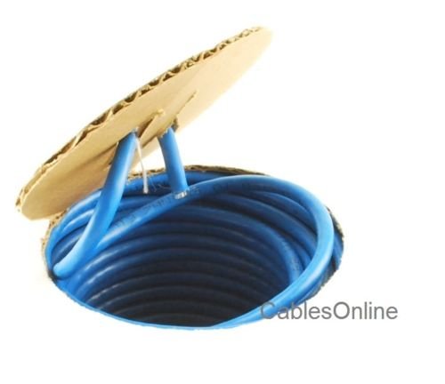 Cable UTP CAT6E 76.2 m azul RJ45 23 AWG cobre miniatura 3
