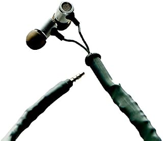 CordCruncher Tangle-Free Adjustable Bass in-Ear Headphones by Mel B, Gun Metal Gray