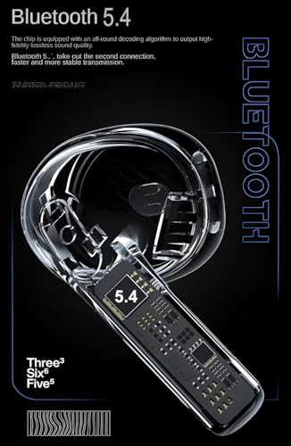 Image of Ear Spin True Wireless in Ear Earbuds, Bluetooth 5.4, 35ms Low Latency Gaming Mode, 50Hrs Playtime Fast Charging, HiFi DSP Sound, Quad-Mic ENC, 13mm Driver, IPX6 Water Resistance. Black