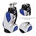 CDQL Mini Desktop Golf Souvenir Set,Mini Golf Pens Holder with Pen for Desk Decoration,Golf Souvenir Event Souvenir Golf Gift for Golfer Friends Fans (Blue and White)