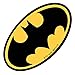 SmileMakers Shaped Batman Logo Stickers - Prizes and Giveaways - 100 per Pack