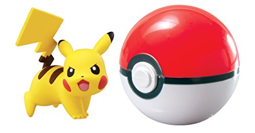 Pokémon Clip & Carry Poké Ball Pikachu + Poké Ball
