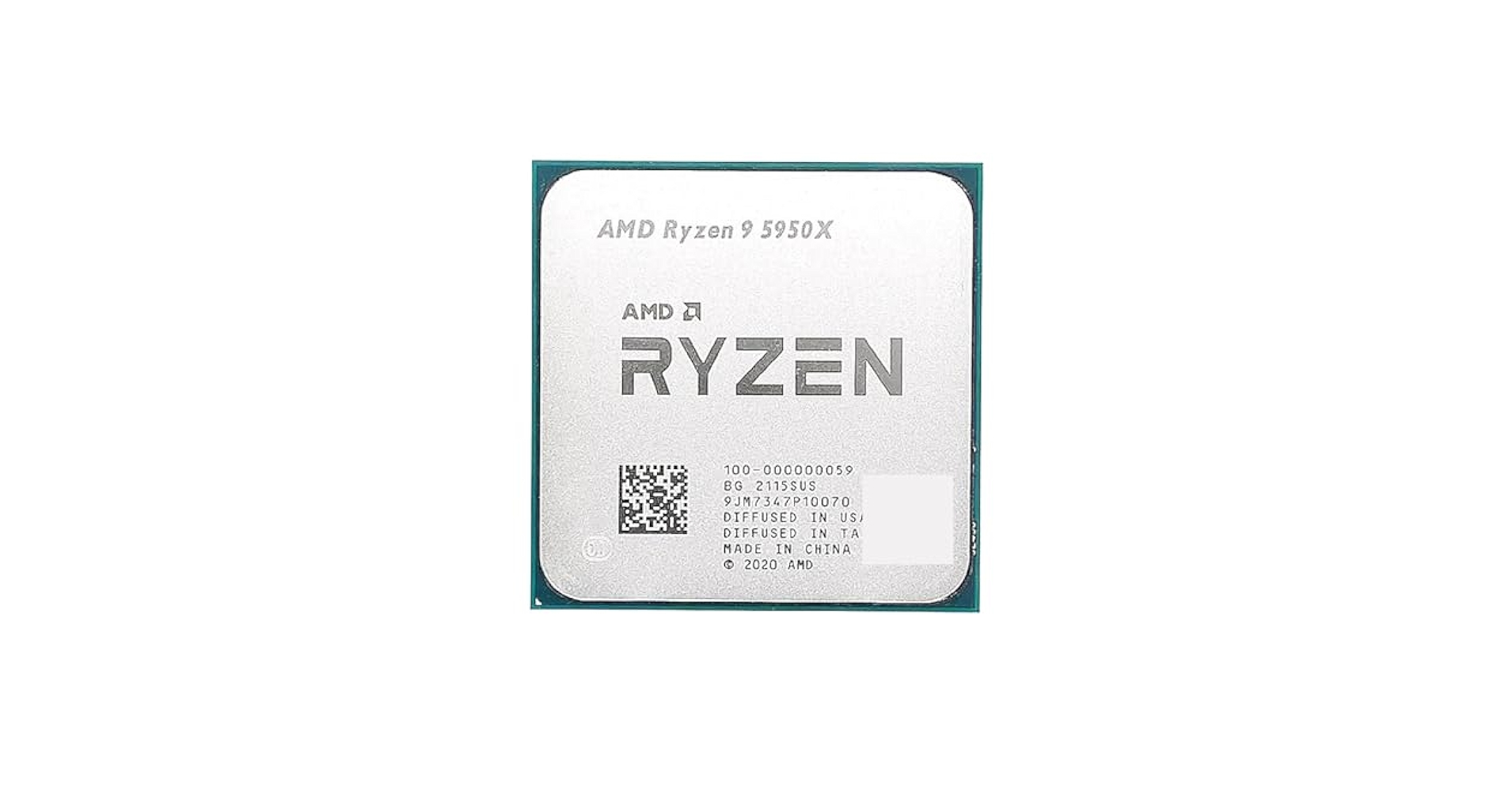 CPU Processor AMD Ryzen 9 5950X R9 5950X 3.4 GHz 16 Cores 32