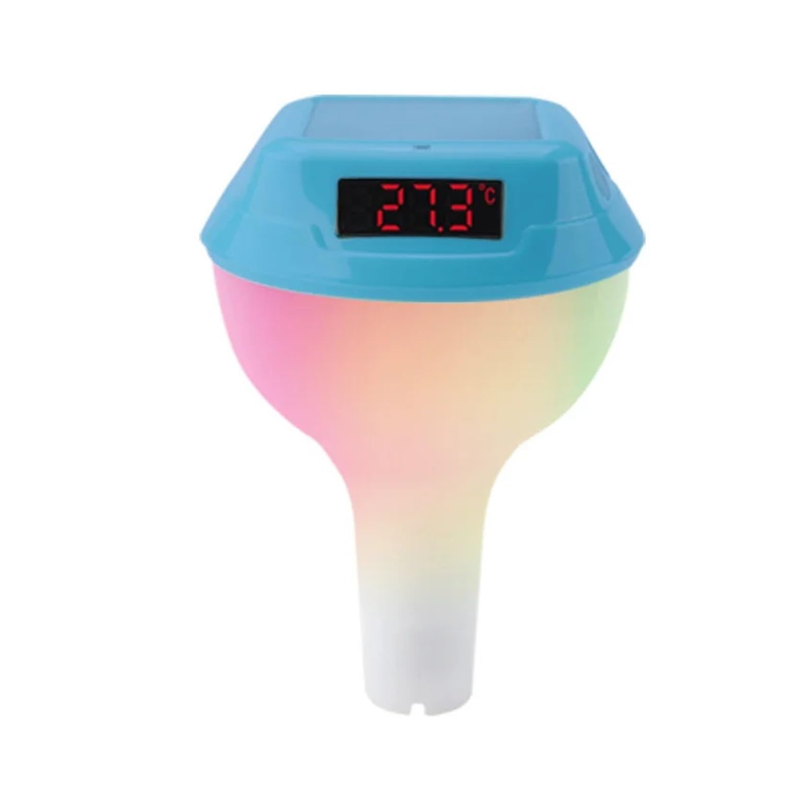 Termómetro Solar Inteligente For Piscina con Indicador Digital LED(Cyan)