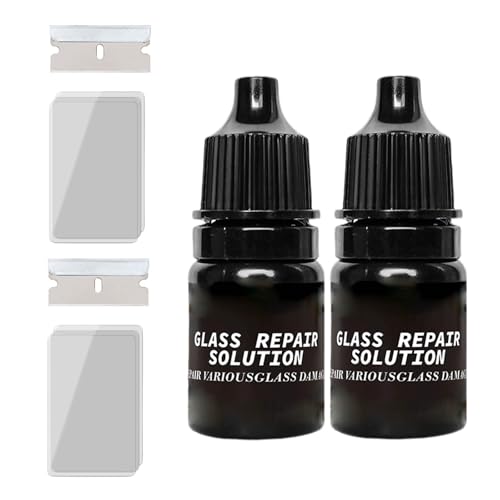 DYQACY Windshield Crack Repair Kit, Glass Repair Liquid Quick DIY