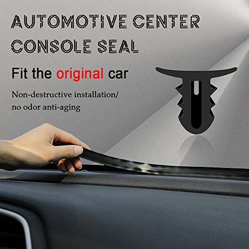 Car Door Seal Strip, 16.5 Ft Long Universal Self Adhesive Auto Rubber Weather Draft Seal Strip, Weatherstrip For Car Window Door Sunroofs Engine Cover Soundproofing #TOP6