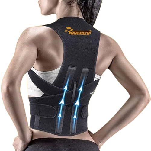 See full amazon price history chart for ROMANZO Free Size Posture Corrector For Men And Women Back Support Belt | Back Pain Back Straight And Shoulder Support Belt | Universal Size - Metallic Belt ROMANZO Free Size Posture Corrector For Men And Women Back Support Belt | Back Pain Back Straight And Shoulder Support Belt | Universal Size - Metallic Belt (B0DFVNH8YT) Amazon Price History, Amazon Price Tracker