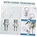 Uonlytech 20pcs Spring Pin Locking Hitch Spring Plunger Catch Mechanical Accessories Bulk Pins Portable Easy Install Disassemble Used Industrial Electrical