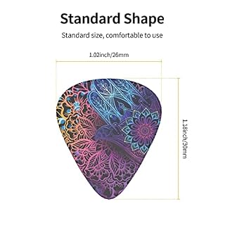 Lot de 12 médiators de guitare en forme de main de Fatima mystique bohème pour guitare basse électrique, acoustique, cadeau avec boîte - Les Beatles, Paul McCartney, John Lennon, RIngo Starr, George Harrison Lot de 12 médiators de guitare en forme de main de Fatima mystique bohème pour guitare basse électrique, acoustique, cadeau avec boîte – Image 5
