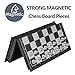 Mini Travel Chess Set Magnetic Vikutu 5.11 Inches Portable Small Folding Chess Board (X-Small)