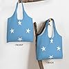 WSSYYBF Flag of Micronesia Canvas Tote Bag, Polyester Shopping Tote, Large Capacity #4
