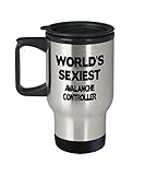 Avalanche Controller Travel Mug - Funny Gift For Avalanche Controller, Avalanche Controller Stainless Steel Insulated Tumbler Thermos Cup, Graduation & Appreciation Gift