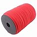 WEARRR 100m Bobine Paracord 550 Corda 7 Strand Paracord Attrezzature da Campeggio all'aperto (Color : 2 Red)