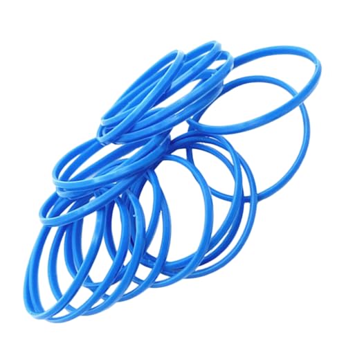 OFFSCH Anelli in Gomma Ammortizzanti per Microfono 20 Pezzi Supporto Antiurto Elastico per Microfono Wireless Beta58a/87a Protezione Vibrazioni da Studio e Palco