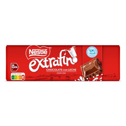 Nestlé Extrafino Chocolate Con Leche - Tableta de Chocolate 300 gr