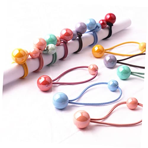 Accessoires de queue de cheval filles Beavorty élastiques cheveux boules - 7