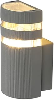 LED Outdoor Wall Lamp Waterproof Wall Lighting Fixtures, 6W Black Aluminum Exterior Wall Sconce, IP65 Garden Outside Wall Lights for Patio Garden Balcony Porch Post (Color : 6000k)