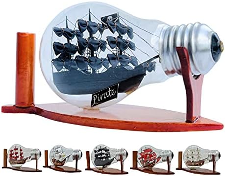 Red Italian Speed Boat Ship Wooden Model 21" 52cm Luxury Handmade Home Desk Display Decor Fully Assembled by Vietnamese RV-RED-52