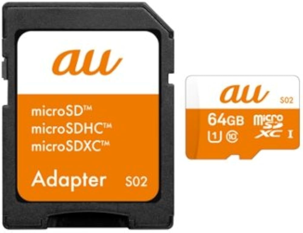 Amazon | R03M004A au+1 collection microSD 64GB メモリーカード | au Amazon | R03M004A au+1 collection microSD 64GB メモリーカード | au