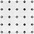 SOMERTILE Betera Jet Blanco 13-1/8"" x 13-1/8"" Ceramic Floor and Wall Tile (9 tiles/11.18 sqft.)", Black/White (FEM13BTB)