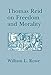 Thomas Reid on Freedom and Morality