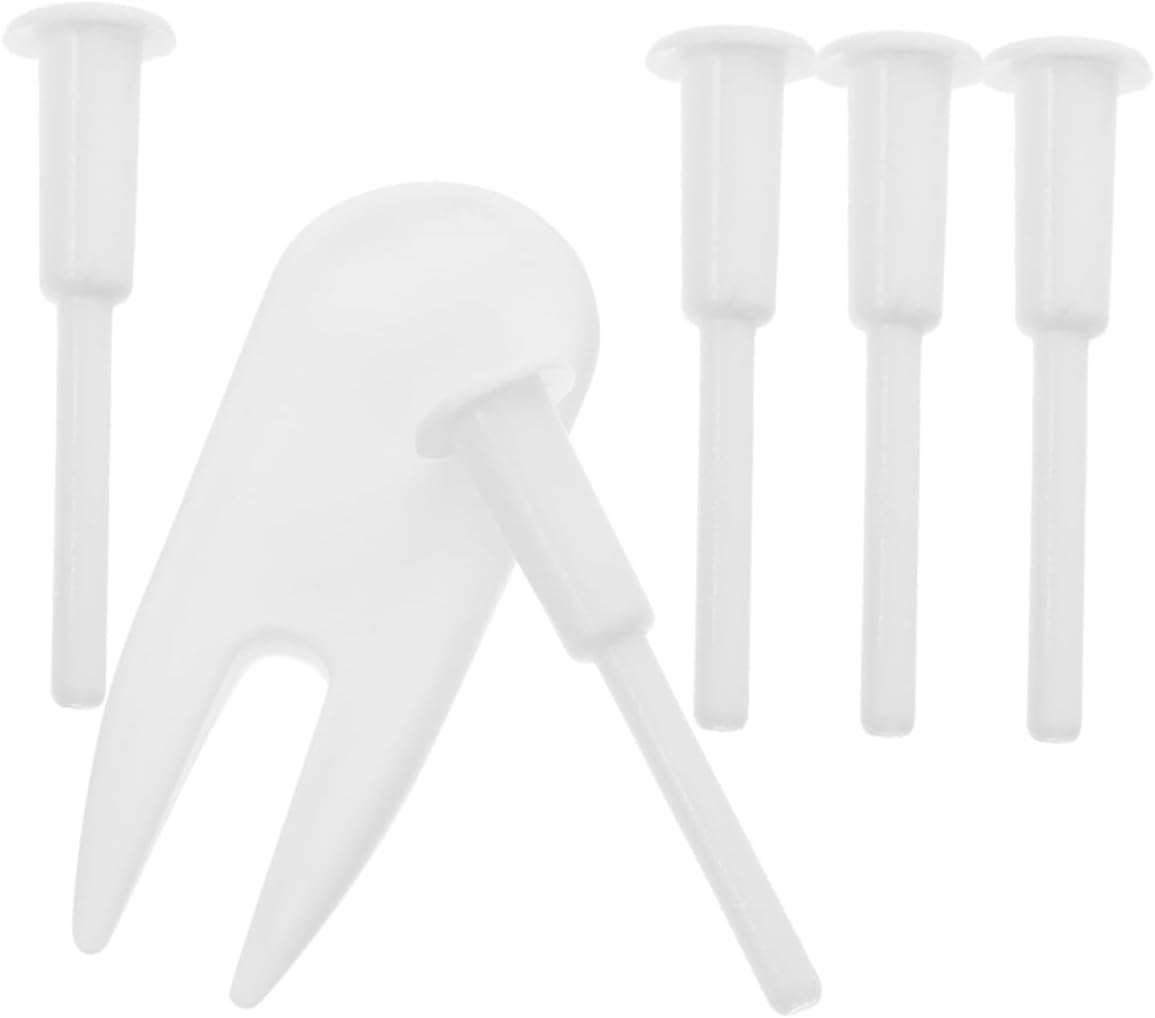 YARNOW Yoga Ball Plugs Replacement Kit 6-Pack Air Stopper Set Exercise Ball Accessories Inflatable Air Hose Nozzle Kit