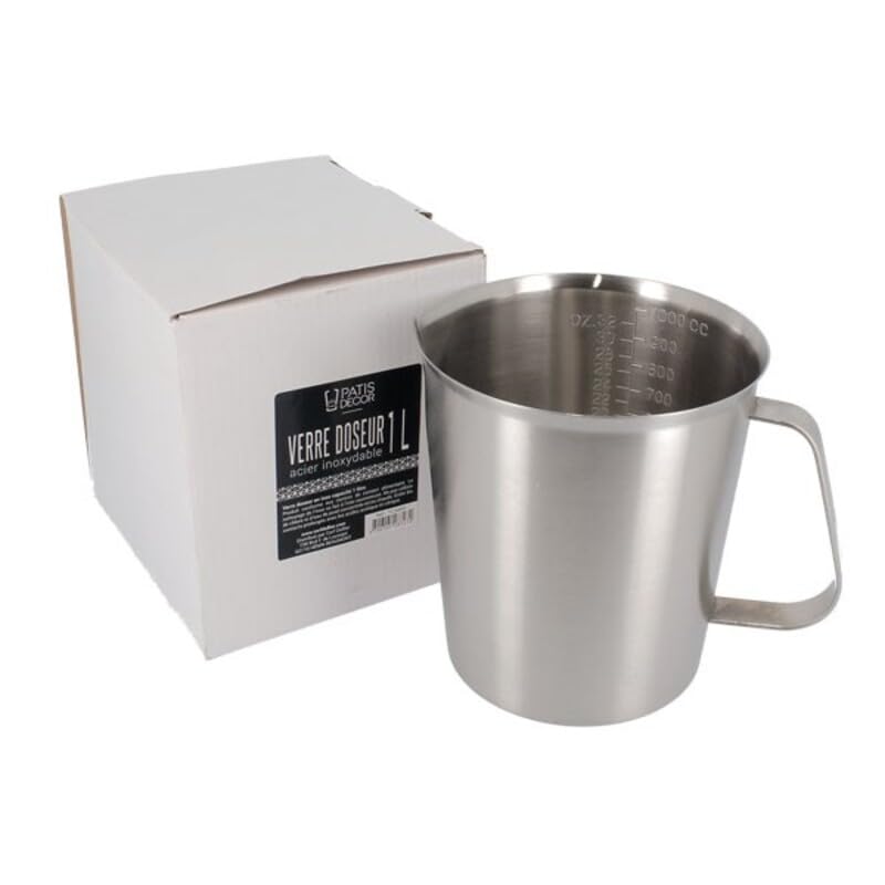 Verre doseur inox