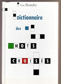 Hardcover Dictionnaire Des Mots Croises Book