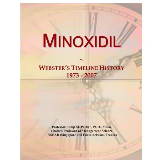 Minoxidil: Webster's Timeline History, 1973 - 2007
