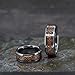 Rose Gold Celtic Dragon 8mm Tungsten Unisex Wedding Band Ring CJTU534-7.5