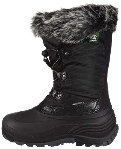 Kamik Girls Powdery2 Winter Boots,Black,1 #TOP7