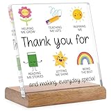 Placa de agradecimiento de acrílico de poliuretano