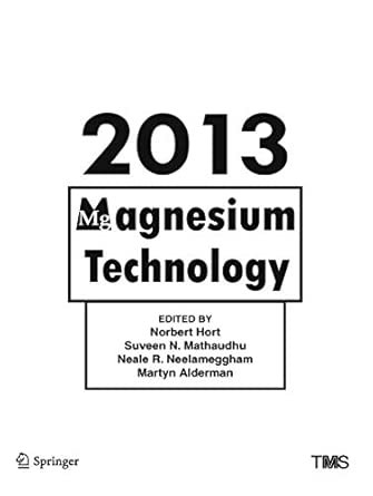 Magnesium Technology 2013   2016 Edition book cover