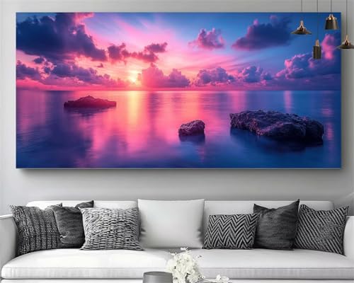 Activité manuelle adulte anti stress avec ce grand diamond painting 100x300cm