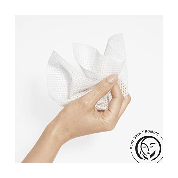 Olay-Wipes-Daily-Hydrating-Facial-Dry-Cloths-66-Count Olay Daily Facials, Daily Clean Makeup Removing Facial Cleansing Wipes, 5-in-1 Water Activated Cloths, Exfoliates, Tones and Hydrates Skin, 66 count