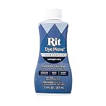 Rit DyeMore Single Bottle 7 Oz. Synthetic Liquid Fiber Dye for Clothing, Décor, and Crafts – Midnight Navy