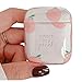 Produktbild Oihxse Schutzhülle Kompatiblel für AirPods 1 & 2 Hülle,Slim Silikon Hülle PC Schlank Leicht AirPods Zubehör Schutzhülle Robustes aus Premium Tragbar Case für AirPods 2 und 1 Case-Pfirsich