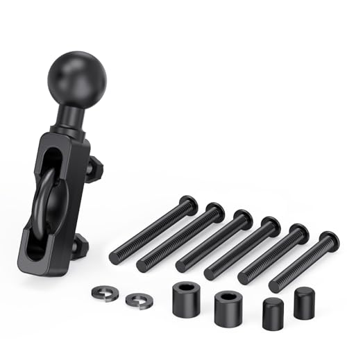 TUSITA Moto Support Réservoir Embrayage Frein Guidon Base à Bille Taille B 1