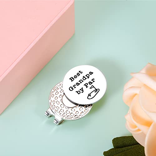 Stvk Grandpa Gift For Him Grandfather Grandpa From Grandaughter Grandson Golf Gifts For Golfers Men Grandpa Birthday Retirement Gifts For Golfer Best Grandpa By Par Golf Ball Hat Clip #TOP3