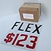 Changeable Outdoor Sign Letters 4" Portable Flex Letters 273 Count Helvetica Font 5" Panel
