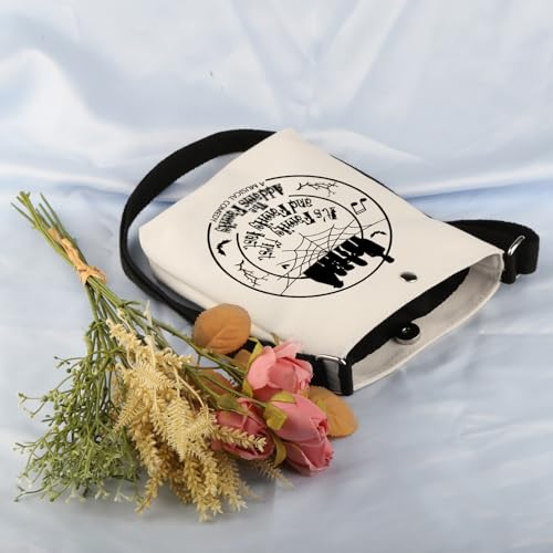 UJIMS The AD Musical Merch Addams Musical Fans Crossbody Bag Horror Movie Inspired Gift Theatre Gift2