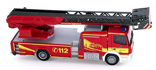 Preisvergleich Produktbild Rietze 71623 - Magirus DLK Atego `19 Feuerwehr Burghausen - 1:87
