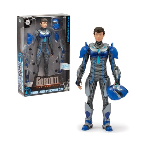 Gormiti - Figura de 27 cm de Carter con Varias Piezas de